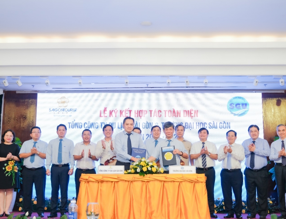 Lễ ký thỏa thuận hợp tác toàn diện giữa Tải game đánh bạc online
 và Tổng Công ty Du lịch Sài Gòn – Trách nhiệm hữu hạn Một thành viên giai đoạn 2023 – 2028
