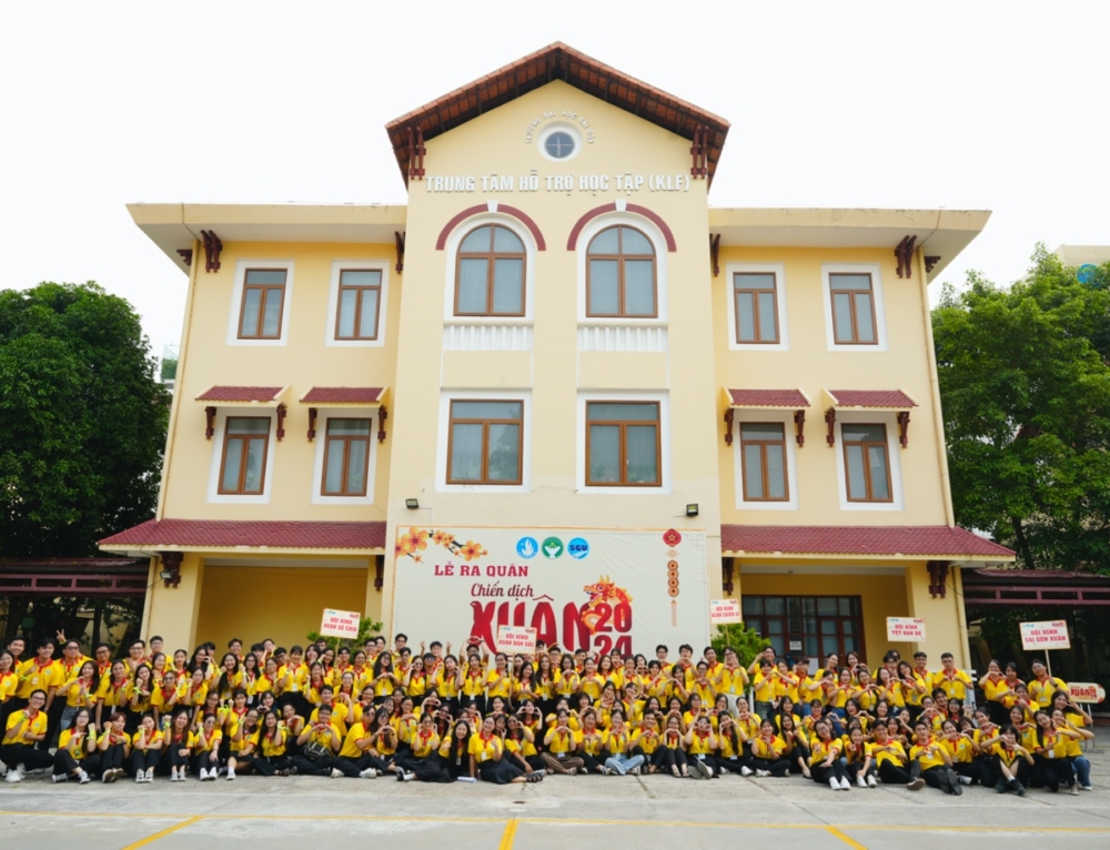 Tuổi trẻ Đại học Sài Gòn ra quân Chiến dịch Xuân tình nguyện lần thứ 16 năm 2024